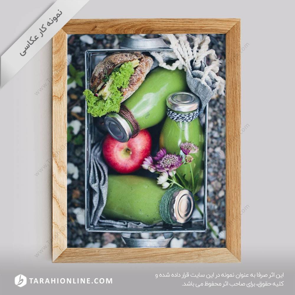 عکاسی از نوشیدنی ها - آب میوه طبیعی 3